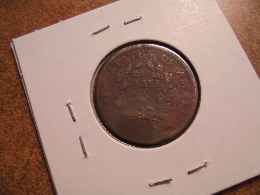1806 US HALF CENT (1 of 2)