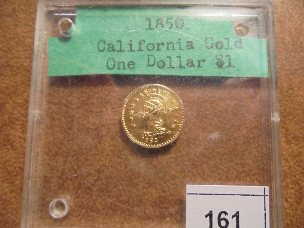REPLICA 1850 CALIFORNIA GOLD TOKEN (1 of 2)