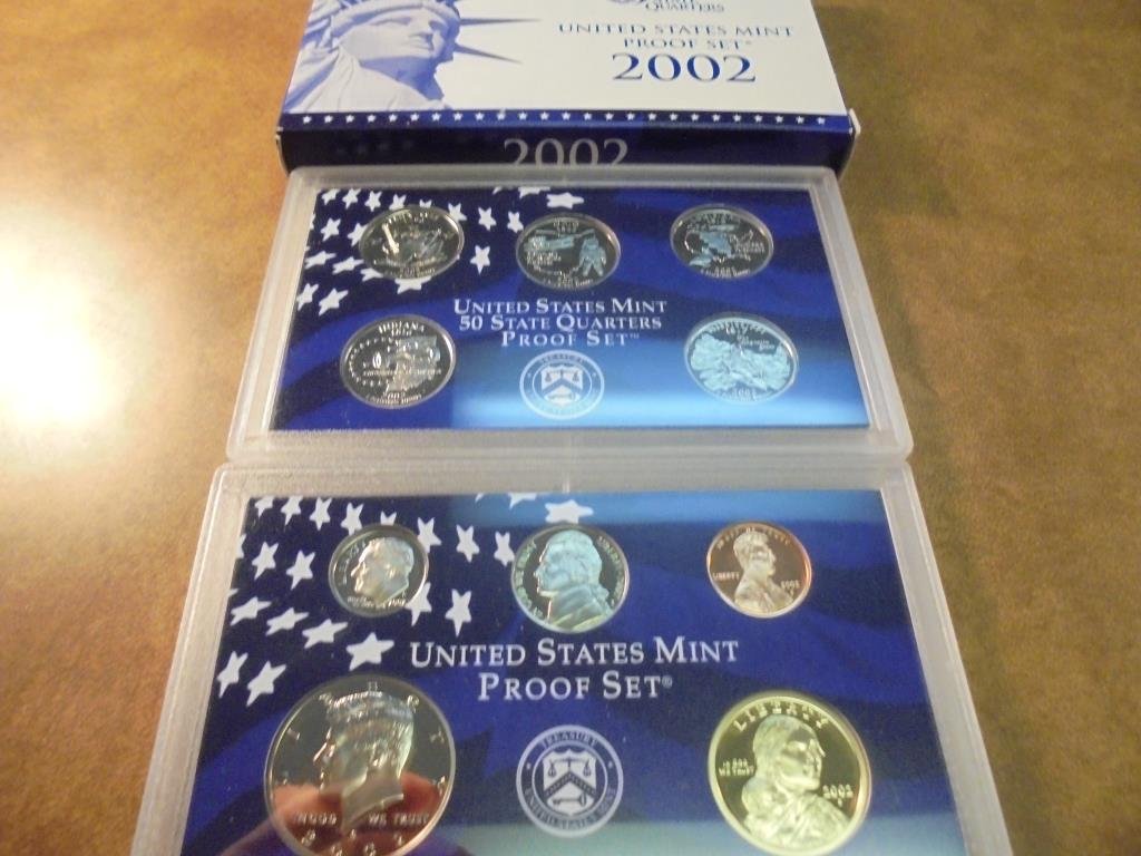 2002 US PROOF SET (WITH BOX) (1 of 2)