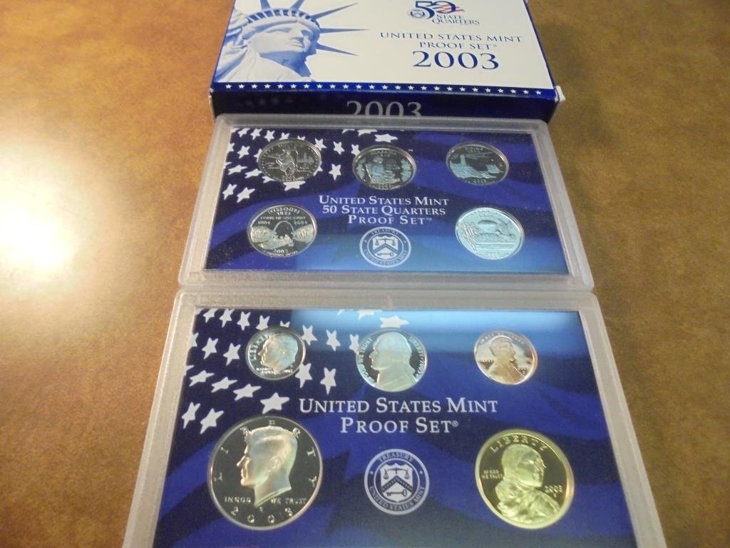 2003 US PROOF SET (WITH BOX) (1 of 2)