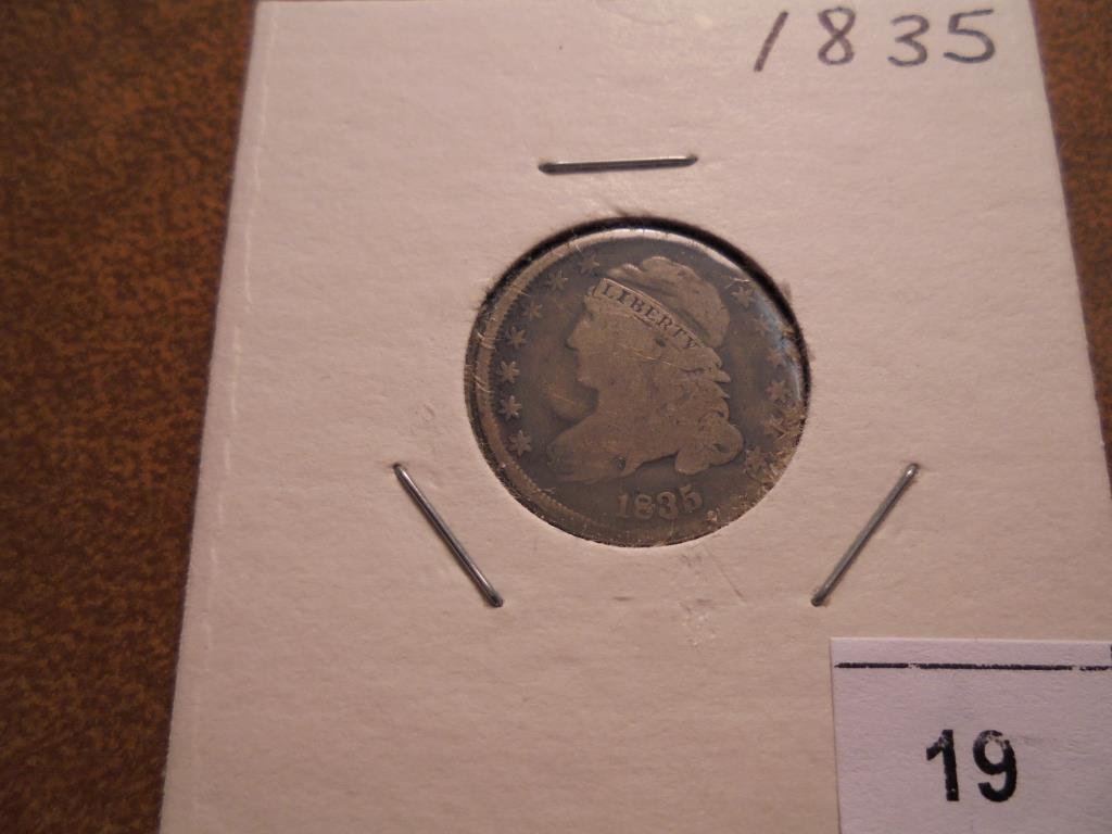 1835 CAPPED BUST DIME (1 of 2)