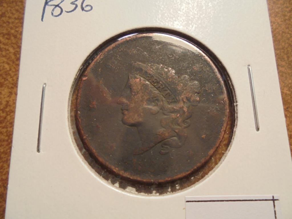 1836 US LARGE CENT (1 of 2)