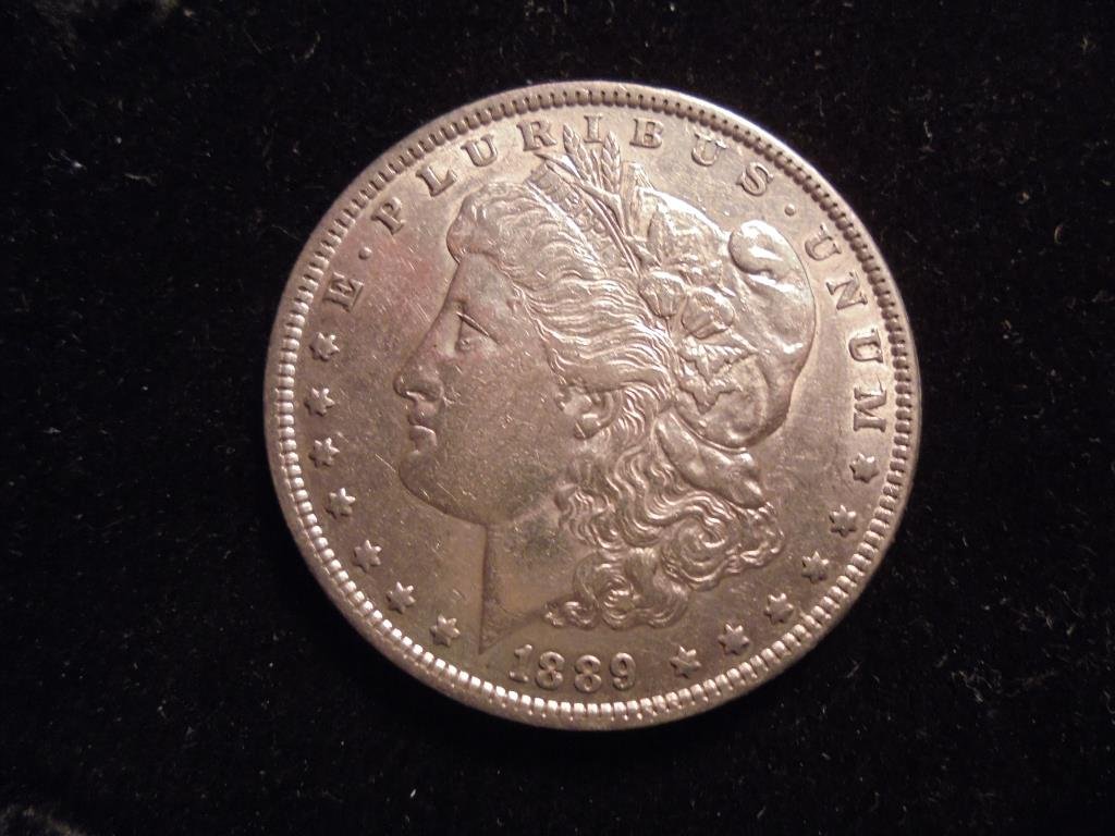 1889 MORGAN SILVER DOLLAR: You must call or email us with your credit card number directly