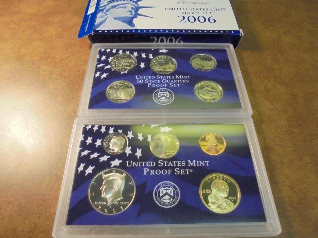 2006 US PROOF SET (WITH BOX) (1 of 2)