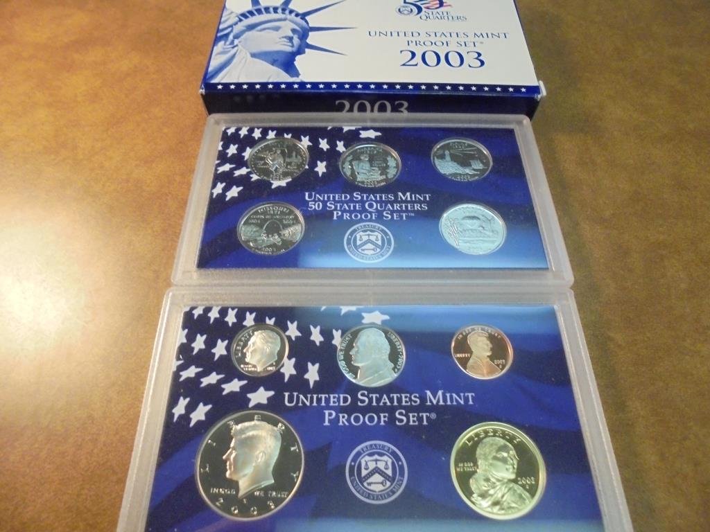 2003 US PROOF SET (WITH BOX) (1 of 2)