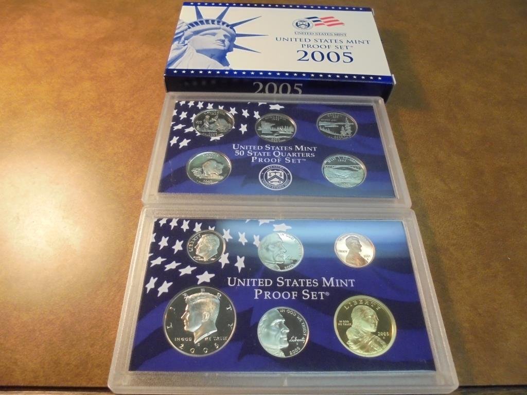 2005 US PROOF SET (WITH BOX) (1 of 2)