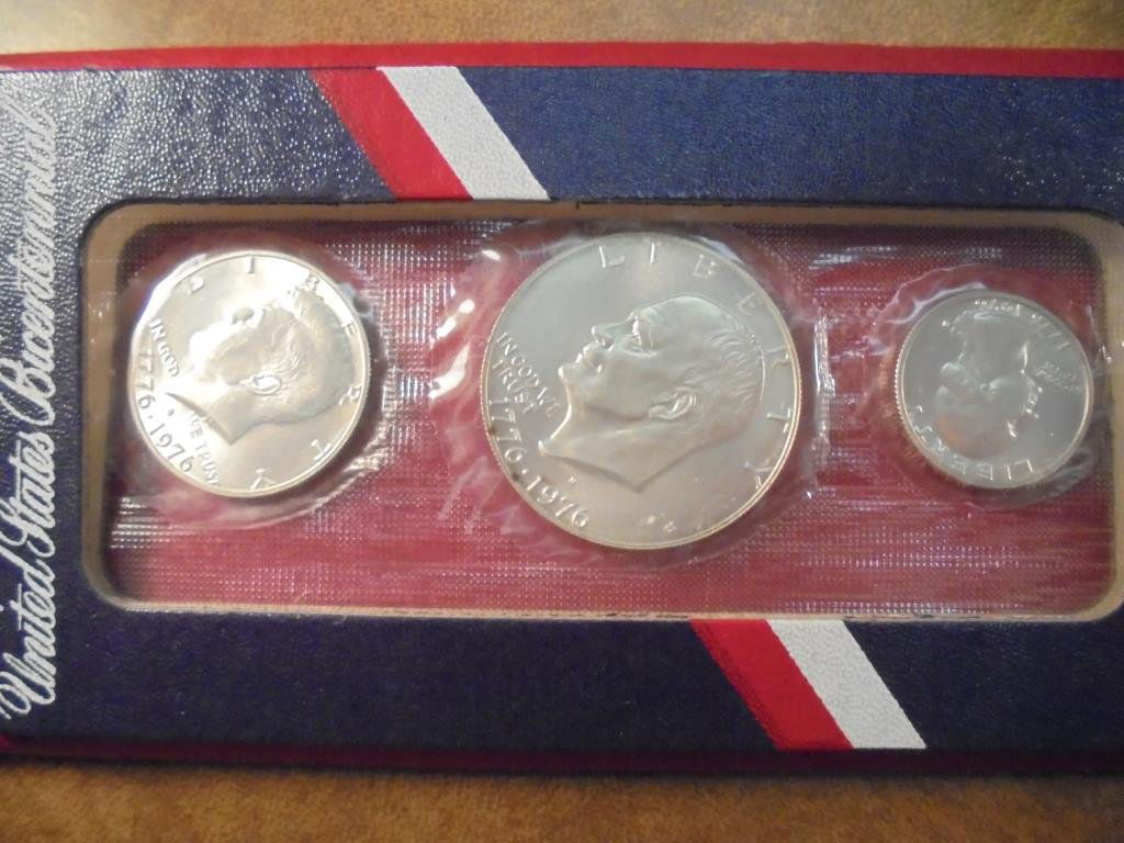 1976-S US BICENTENNIAL SILVER UNC SET ORIGINAL US MINT (1 of 2)