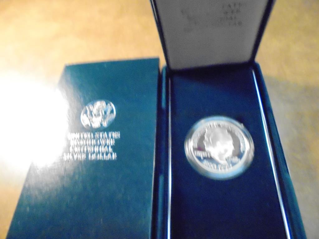 1990-P EISENHOWER CENTENNIAL PROOF SILVER DOLLAR (1 of 2)