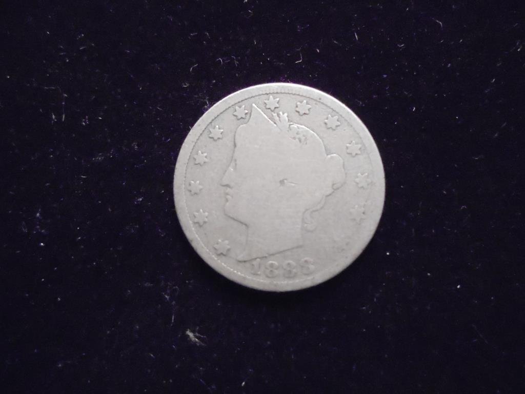 1888 LIBERTY "V" NICKEL (1 of 2)