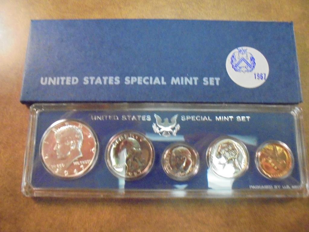 1967 US SPECIAL MINT SET WITH BOX (1 of 2)