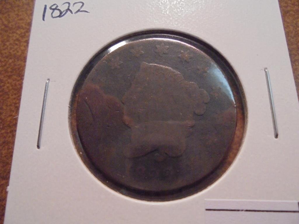 1822 US LARGE CENT (1 of 2)