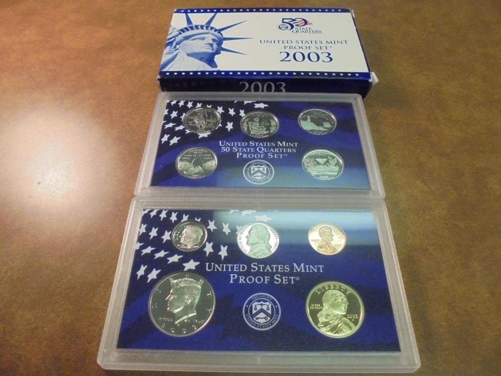 2003 US PROOF SET (WITH BOX) (1 of 2)