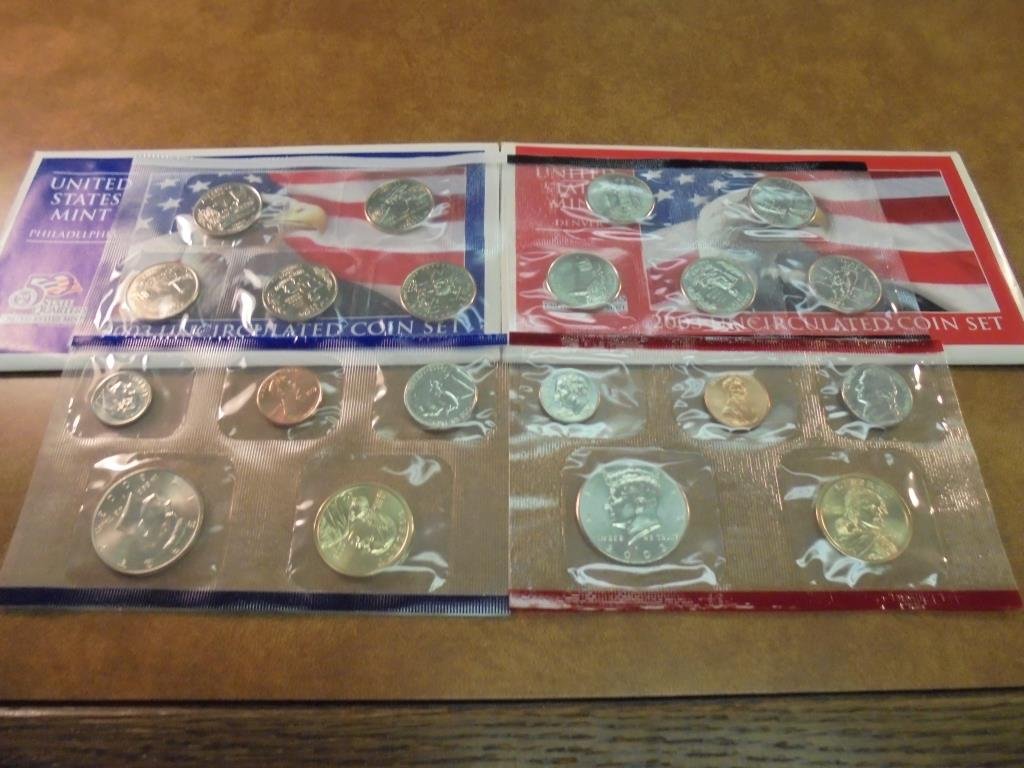 2003 US MINT SET (UNC) P/D (WITH ENVELOPE) (1 of 2)