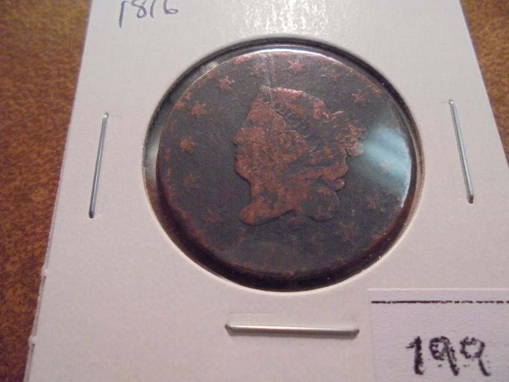 1816 US LARGE CENT (1 of 2)
