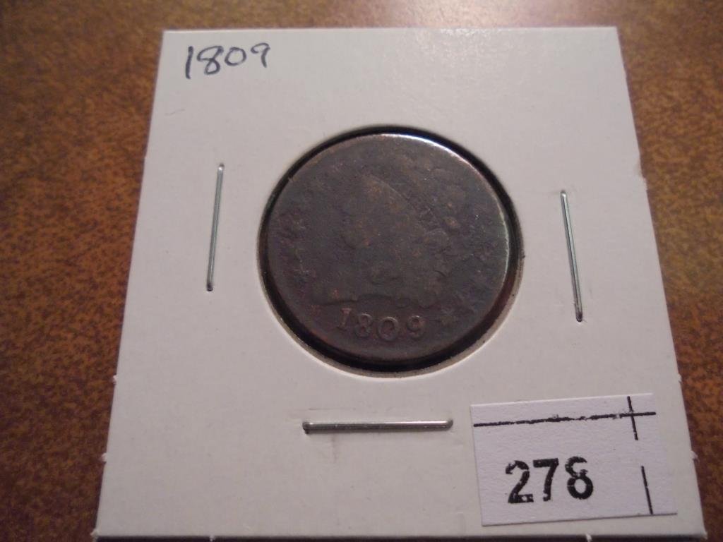 1809 US HALF CENT (1 of 2)