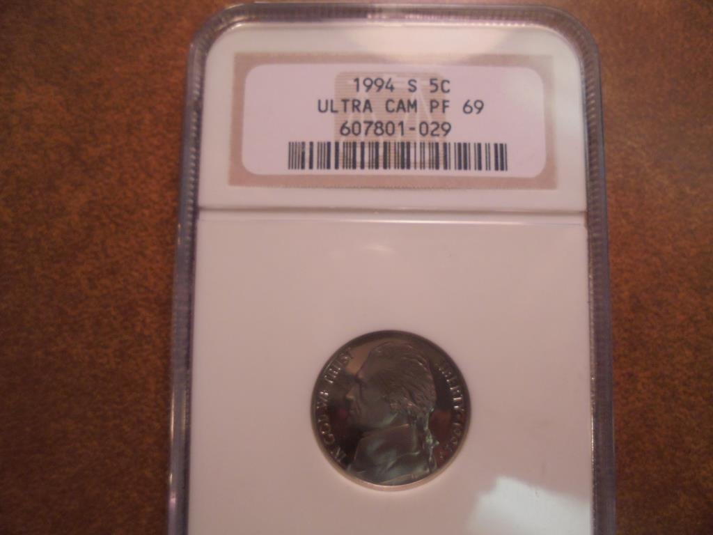 1994-S JEFFERSON NICKEL NGC PF69 ULTRA CAM (1 of 2)