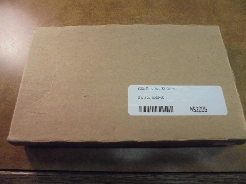 2005 US MINT SET (UNC) P/D (WITH ENVELOPE) SEALED (1 of 1)