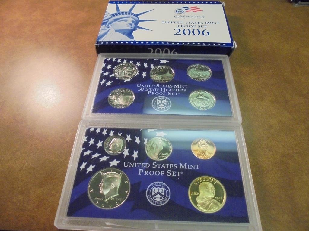 2006 US PROOF SET (WITH BOX) (1 of 2)
