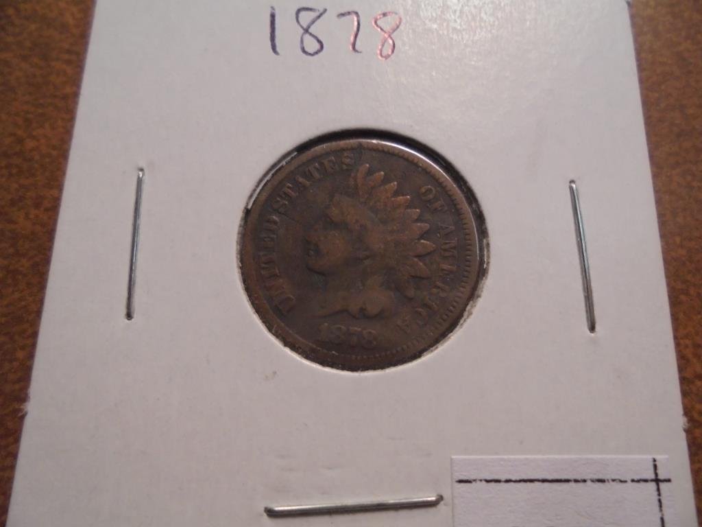 1878 INDIAN HEAD CENT (SEMI-KEY) (1 of 2)