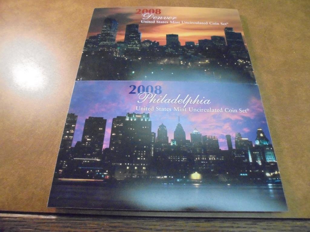 2008 US MINT SET (UNC) P/D BETTER DATE SET (1 of 2)