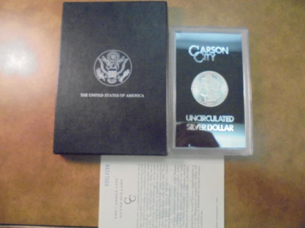 1883 -CC GSA MORGAN SILVER DOLLAR (UNC) (1 of 2)