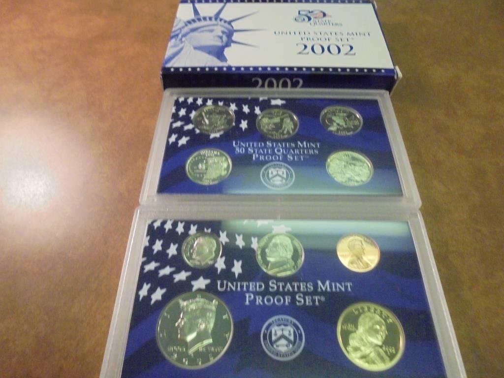 2002 US PROOF SET (WITH BOX) (1 of 2)