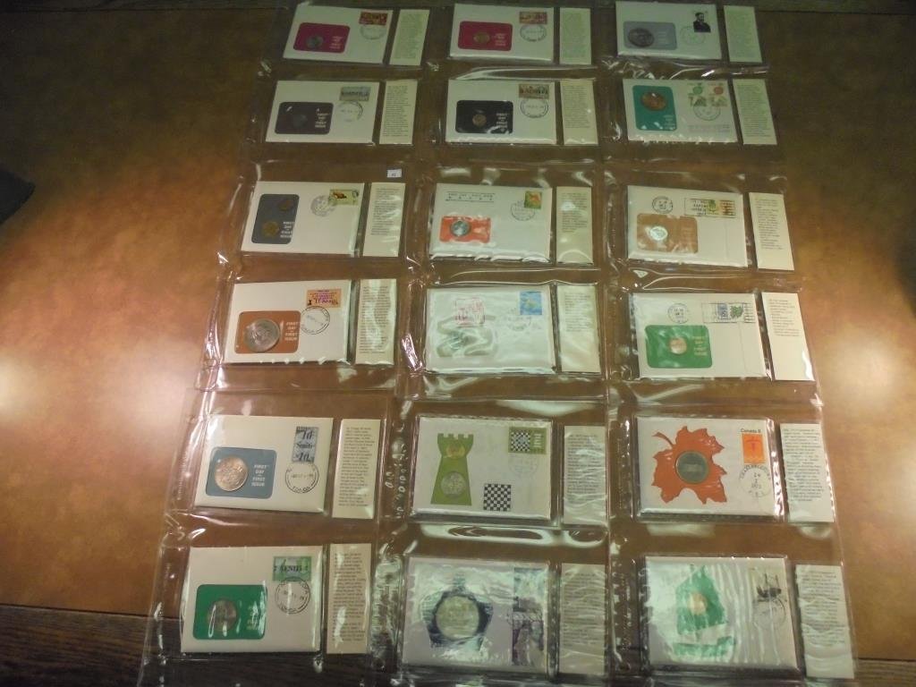 18 ASSORTED PNC 1ST DAY COVERS SEE DESCRIPTION (1 of 10)