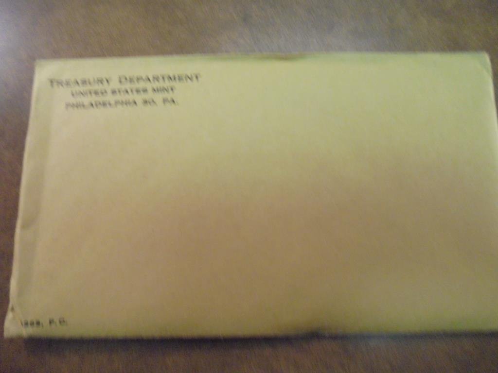 1963 US SILVER PROOF SET (WITH ENVELOPE) SEALED (1 of 2)