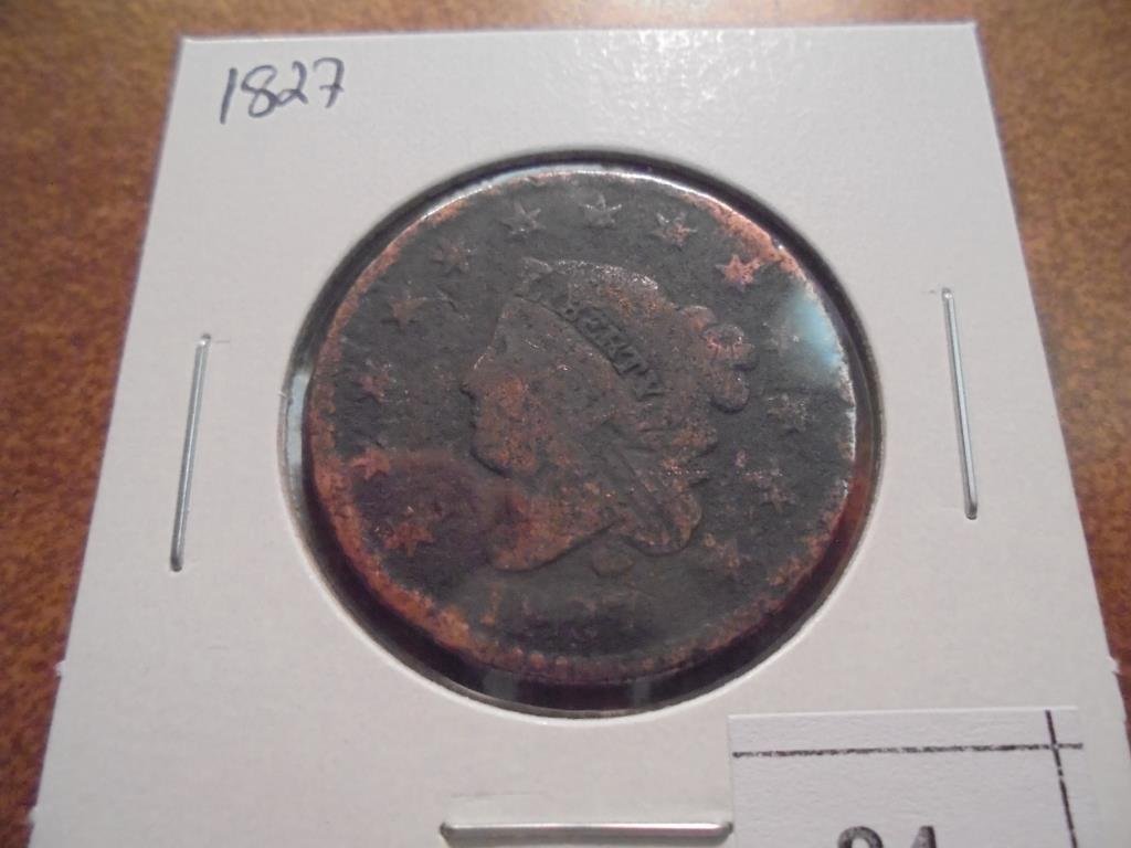1827 US LARGE CENT (1 of 2)