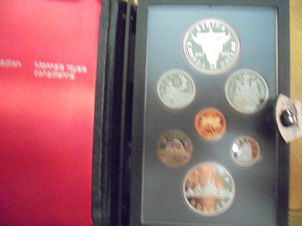 1982 CANADA DOUBLE DOLLAR PROOF SET REGINA (1 of 2)