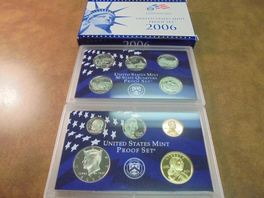 2006 US PROOF SET (WITH BOX) (1 of 2)
