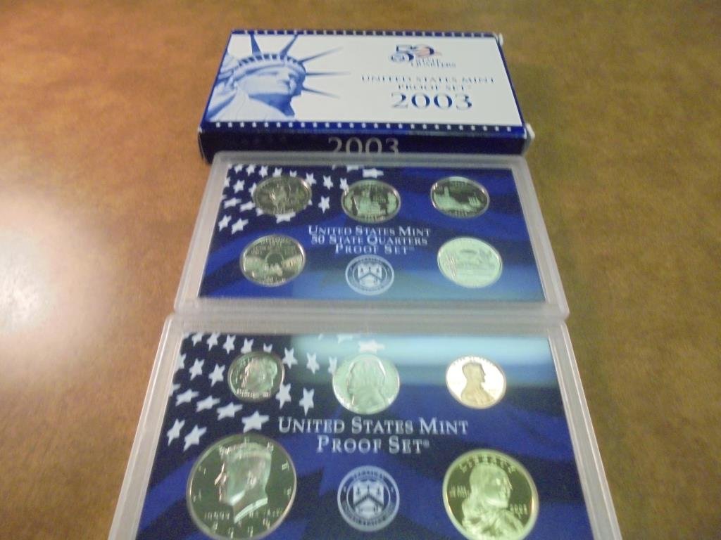 2003 US PROOF SET (WITH BOX) (1 of 2)