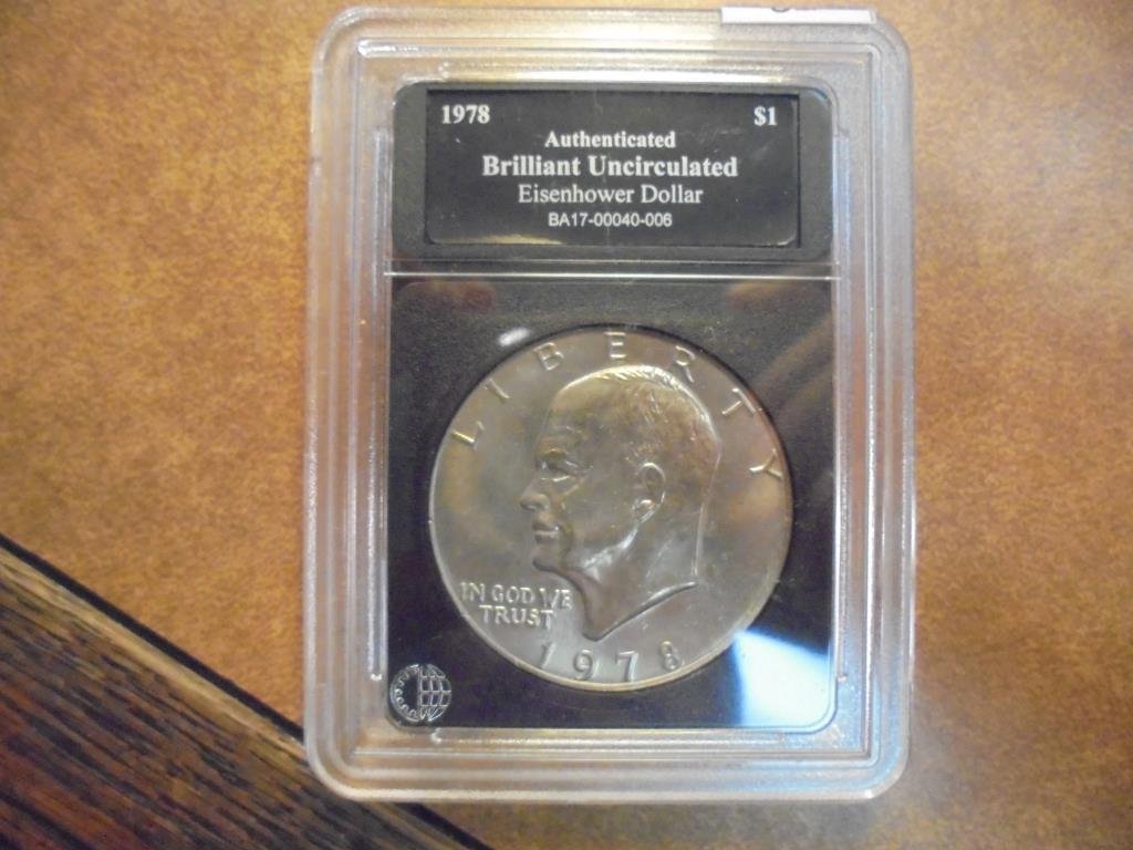 1978 IKE DOLLAR BRILLIANT UNC (1 of 2)