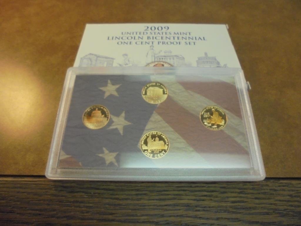2009 US LINCOLN BICENTENNIAL CENT PROOF SET (1 of 2)