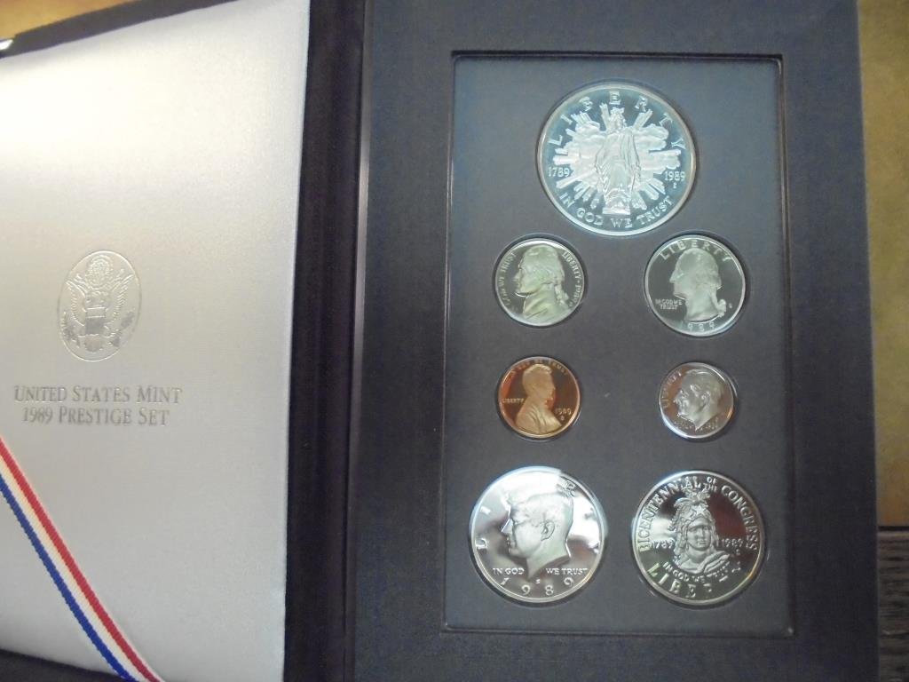 1989 US PRESTIGE PROOF SET CONGRESSIONAL (1 of 2)