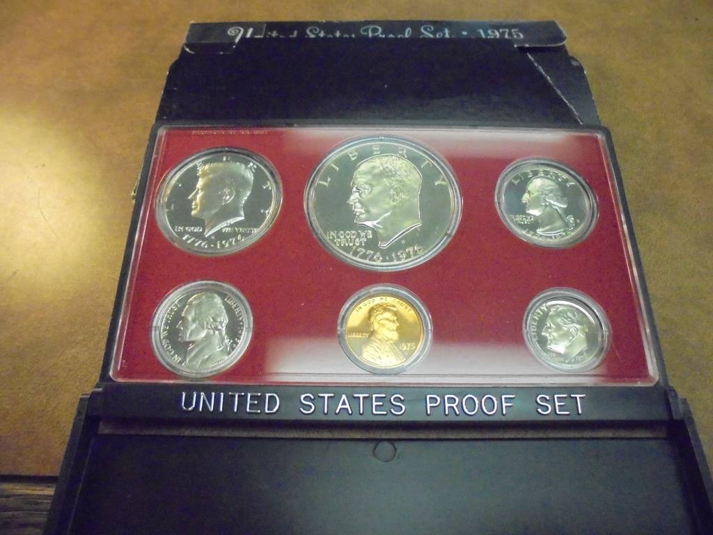 1975 US PROOF SET (WITH BOX) (1 of 2)