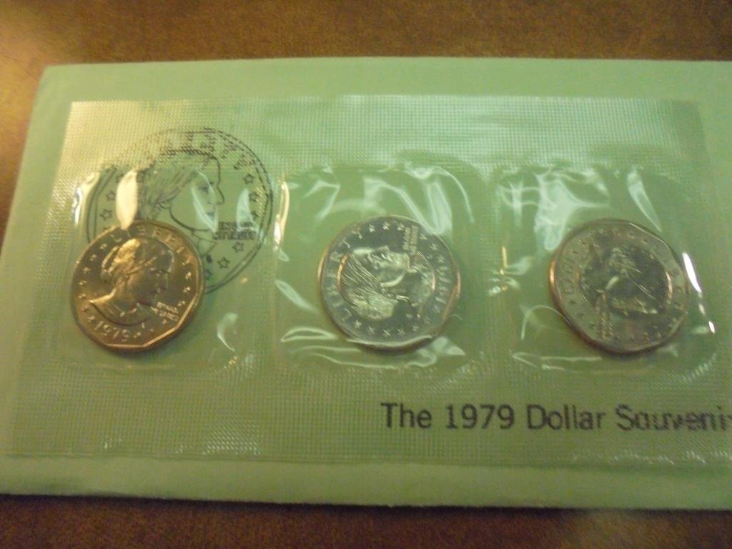 1979 P/D/S SBA DOLLAR SOUVENIR SET (1 of 2)