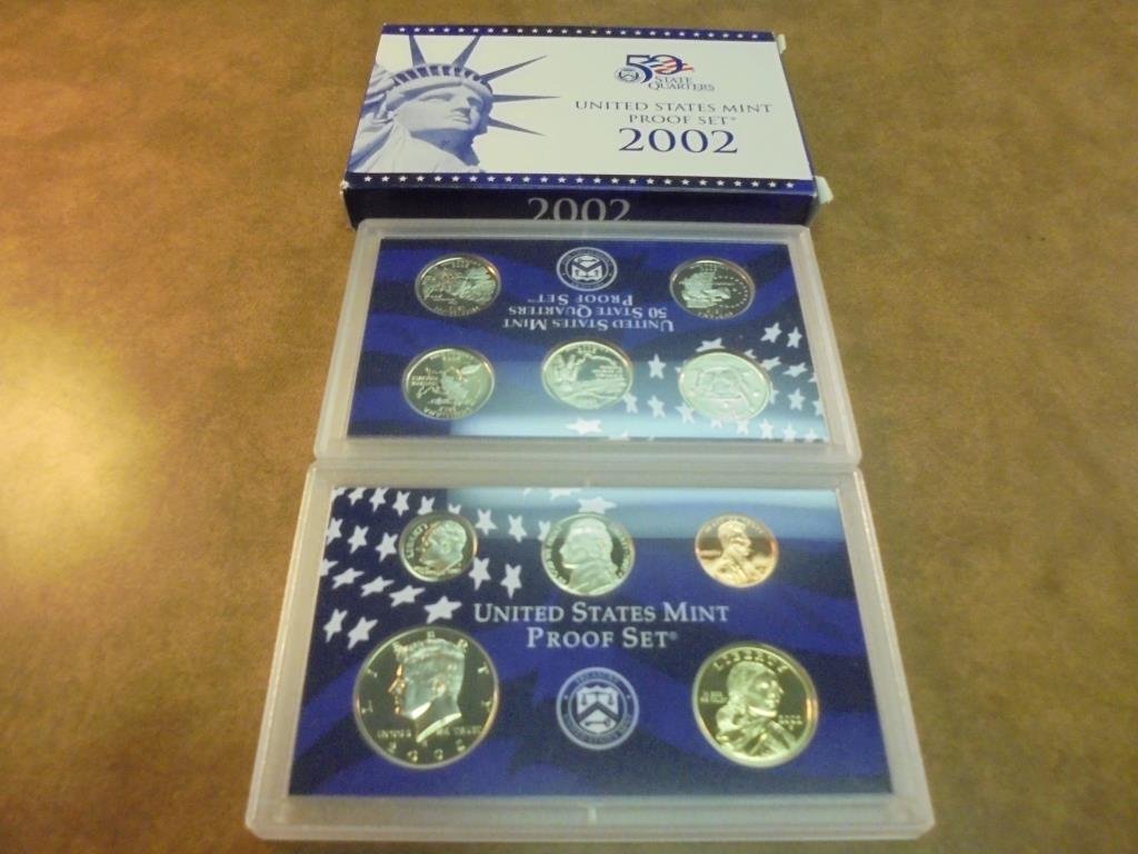 2002 US PROOF SET (WITH BOX) (1 of 2)
