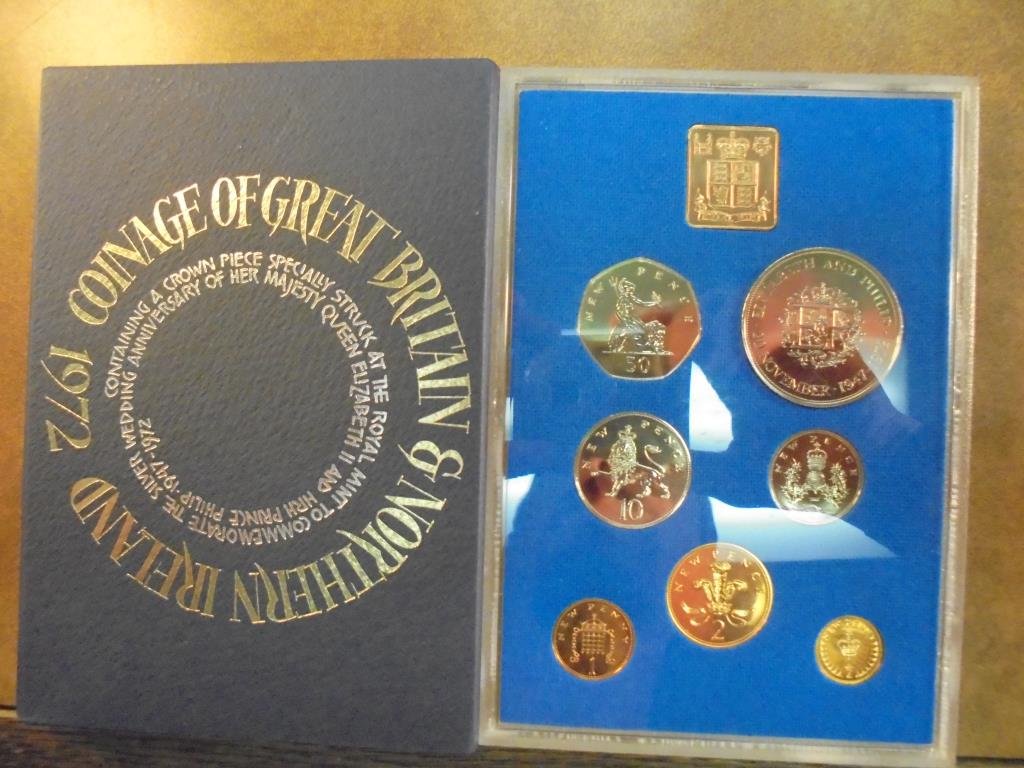 1972 GREAT BRITAIN AND NORTHERN IRELAND PROOF SET (1 of 2)