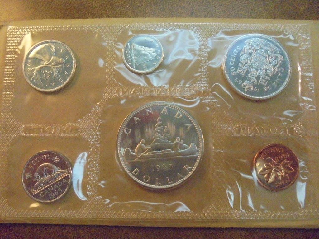 1965 CANADA SILVER (PF LIKE) SET (1 of 2)
