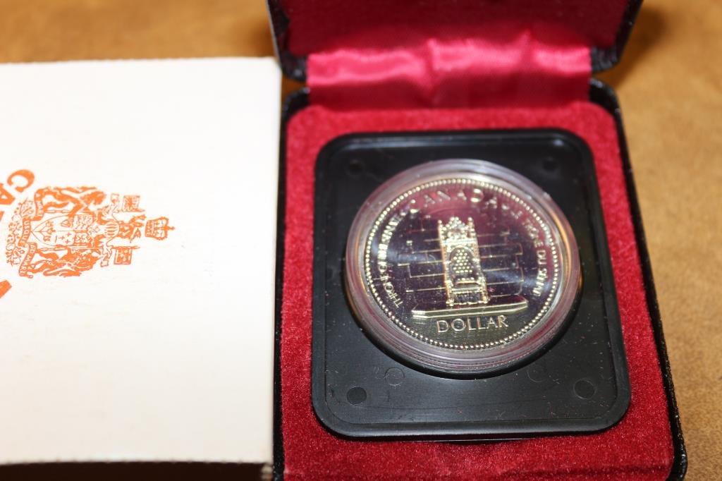 1977 CANADA SILVER JUBILEE SILVER DOLLAR PROOF (1 of 2)