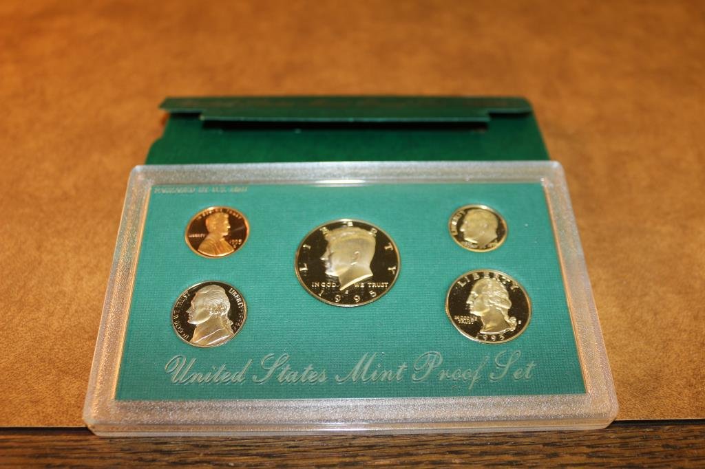 1995 US PROOF SET (WITH BOX) (1 of 2)