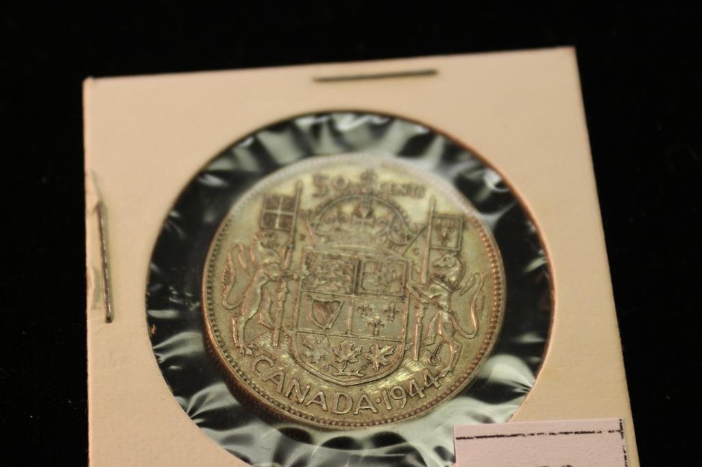 1944 CANADA SILVER 50 CENTS (1 of 2)