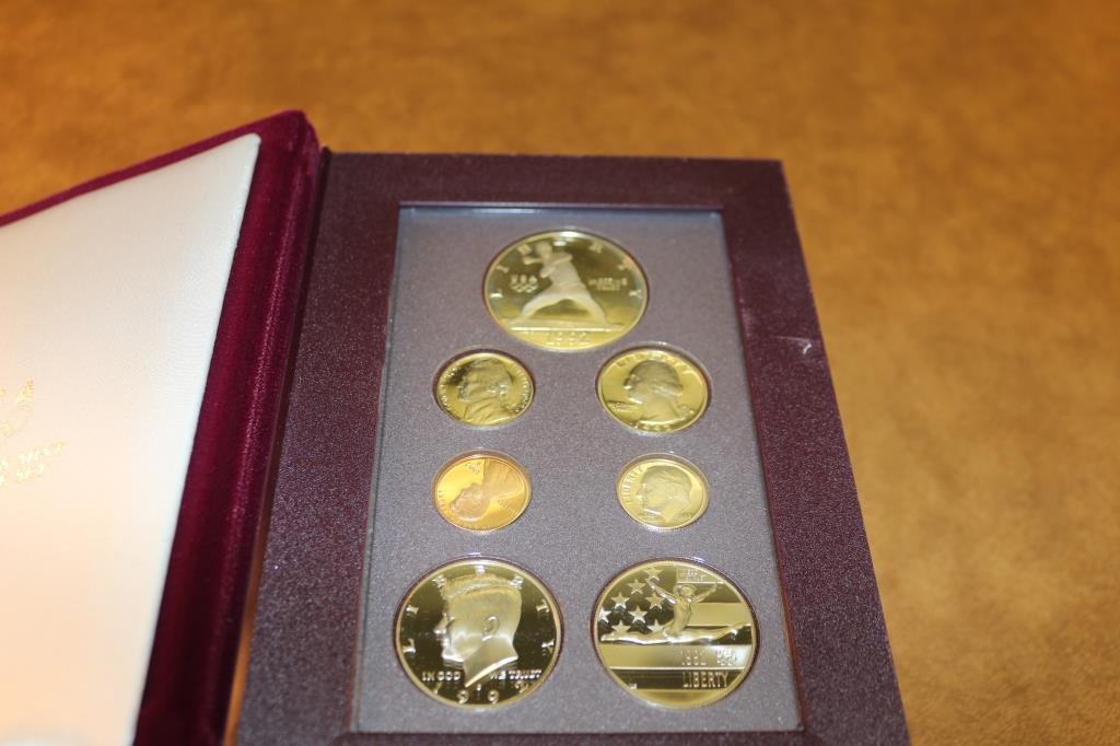 1992 US PRESTIGE PROOF SET OLYMPIC (1 of 2)