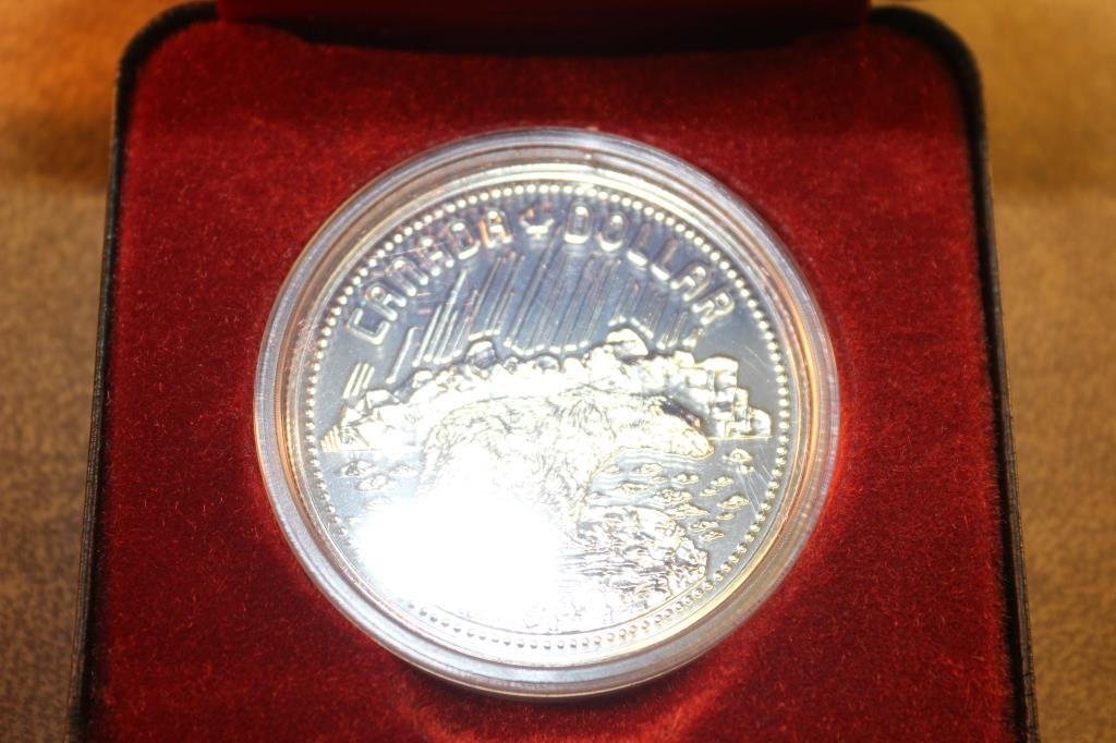 1980 CANADA ARCTIC SILVER DOLLAR PROOF (1 of 4)