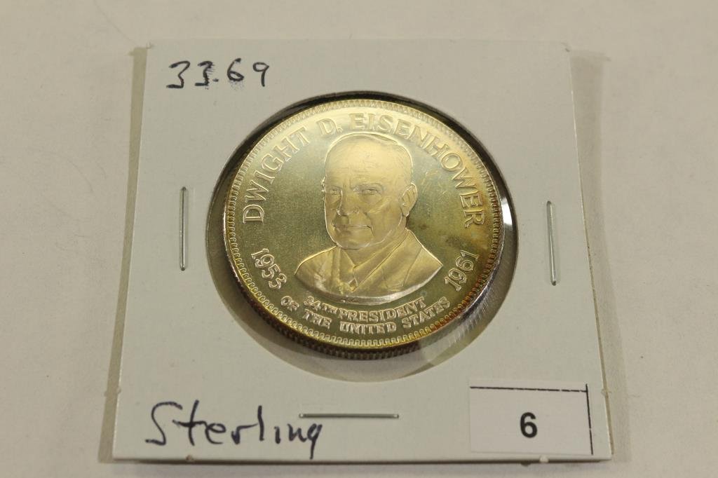 33.6 GRAM STERLING SILVER PROOF ROUND (1 of 2)