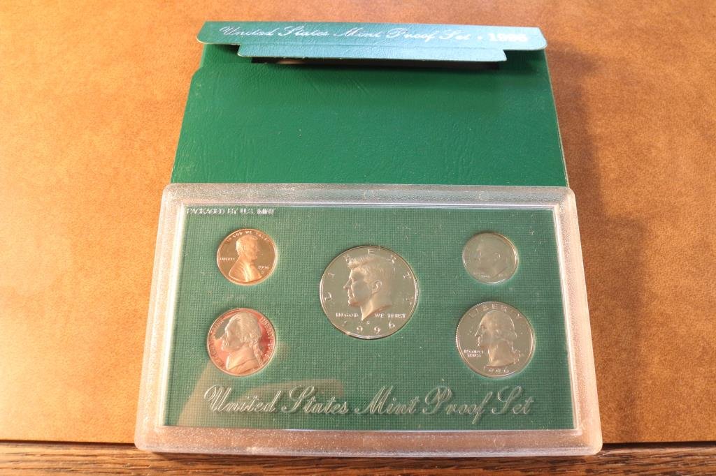 1996 US PROOF SET (WITH BOX) (1 of 2)
