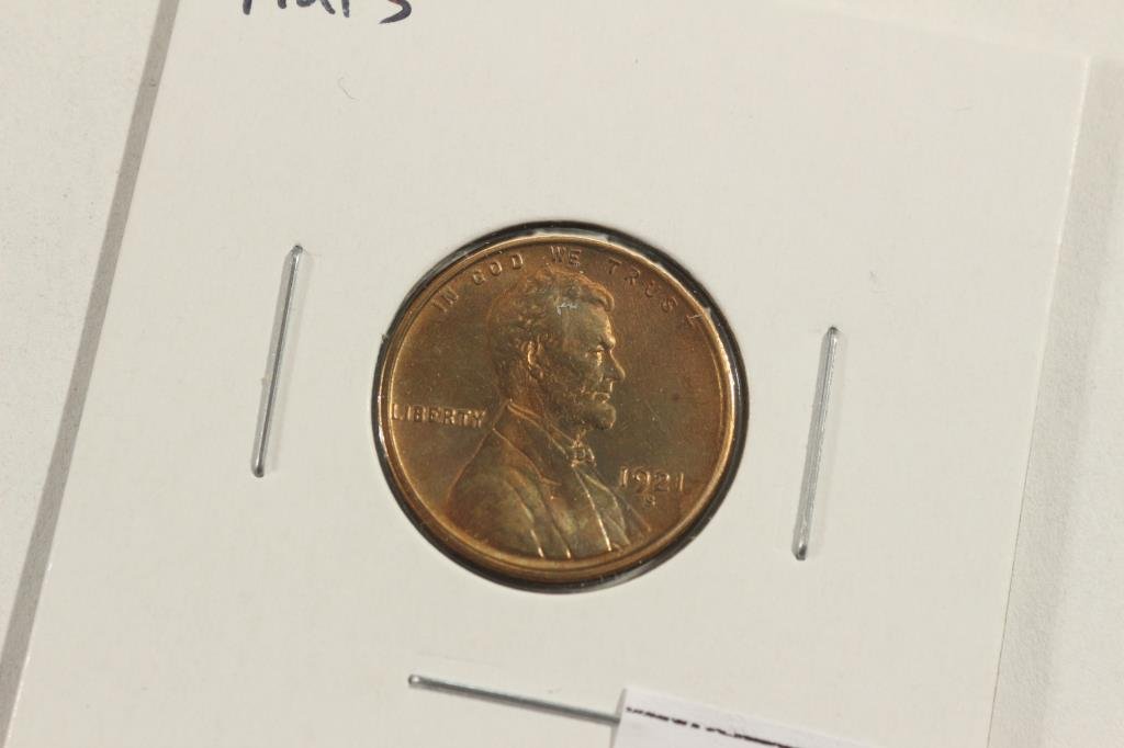 1921-S LINCOLN CENT UNC (1 of 2)