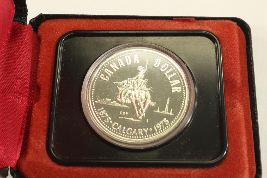 1975 CANADA CALGARY SILVER DOLLAR PROOF (1 of 3)
