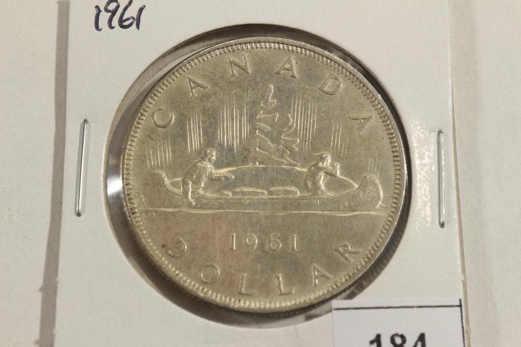 1961 CANADA SILVER DOLLAR (1 of 2)